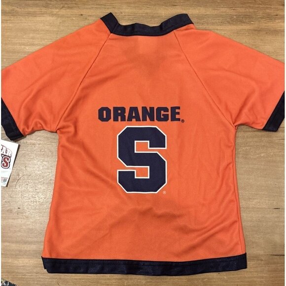 Syracuse Orange Dog Jersey Tee Shirt Size Large 28-42 LBS NEW - Picture 1 of 4